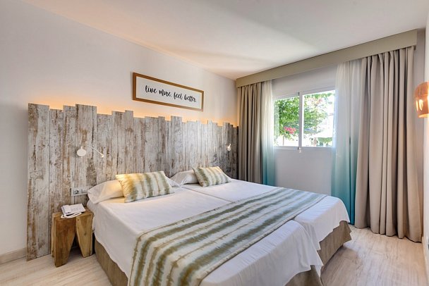 Alcudia Garden - Wohnbeispiel Appartement 1 Schlafzimmer Premium (Zimmercodierungen AM1, AM2, A3P & A4P)