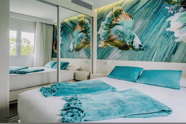 Iberostar Waves Alcudia Park - Wohnbeispiel Familienzimmer (Zimmercodierungen FB1, FB2, FE1, FE2, F1P, F2P, F1N, F2N, F1M, F2M, FS1 & FS2)