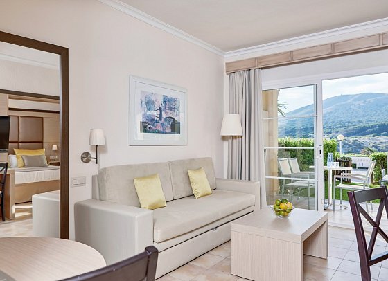 Zafiro Cala Mesquida - Wohnbeispiel Suite 1 Schlafzimmer Swim Up (Zimmercodierungen A1Q & A2Q)