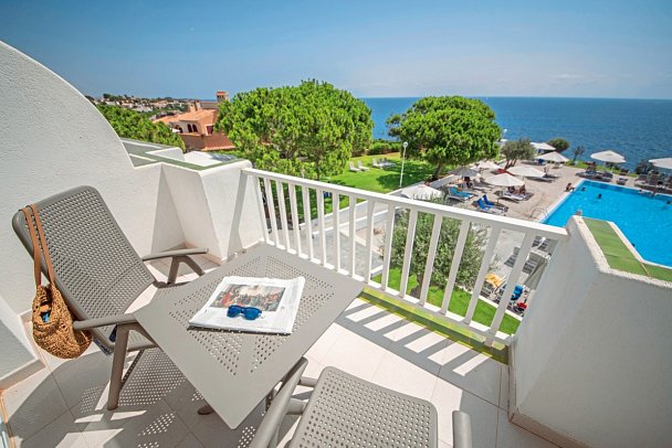 Blau Punta Reina Resort - Beispiel Balkon (Zimmercodierungen DS5 & DS6)