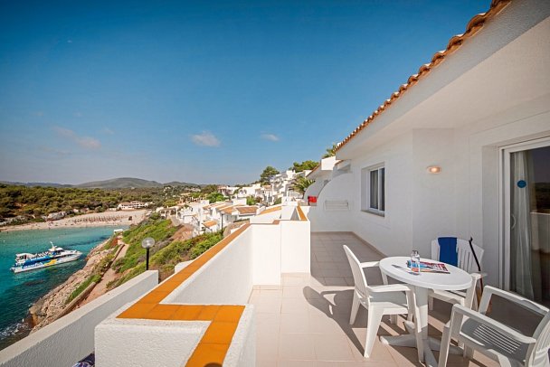 Blau Punta Reina Resort - Beispiel Balkon (Zimmercodierungen AS3 & AS4)