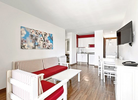 Pabisa Orlando - Wohnbeispiel Appartement 1 Schlafzimmer (Zimmercodierung AB1)