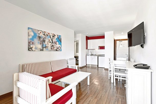 Pabisa Orlando - Wohnbeispiel Appartement 1 Schlafzimmer (Zimmercodierung AB1)