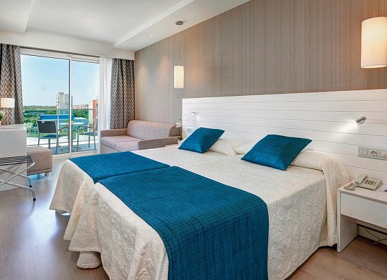 Hipotels Said - Wohnbeispiel Doppelzimmer (Zimmercodierung DB1)