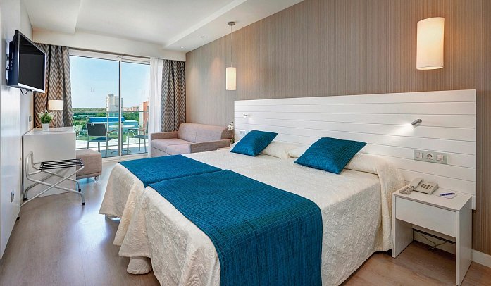 Hipotels Said - Wohnbeispiel Doppelzimmer (Zimmercodierung DB1)