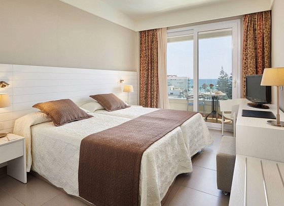 Hipotels Said - Wohnbeispiel Doppelzimmer Poolblick (Zimmercodierungen DBP & DCP)