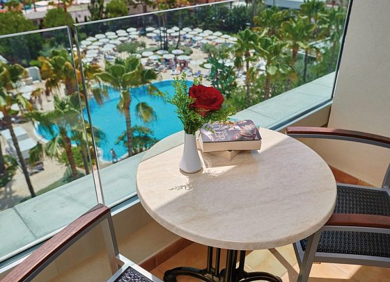 Hipotels Said - Beispiel Balkon (Zimmercodierungen DBP & DCP)
