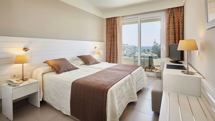 Hipotels Said - Wohnbeispiel Doppelzimmer Poolblick (Zimmercodierungen DBP & DCP)