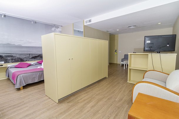 Eix Platja Daurada & Spa - Wohnbeispiel Suite (Zimmercodierungen WB1 & WB2)