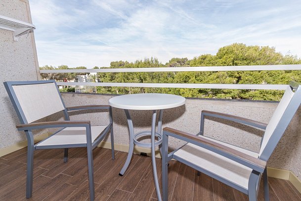 Eix Platja Daurada & Spa - Beispiel Balkon (Zimmercodierungen DB1, DB2, DC1, DC2, D1N & D2N)