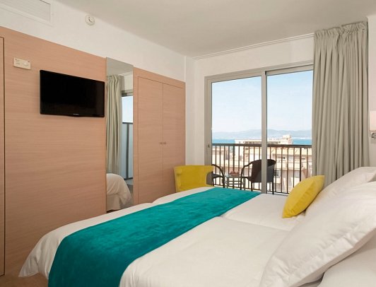 JS Palma Stay - Wohnbeispiel Doppelzimmer obere Etagen (Zimmercodierung DBD)