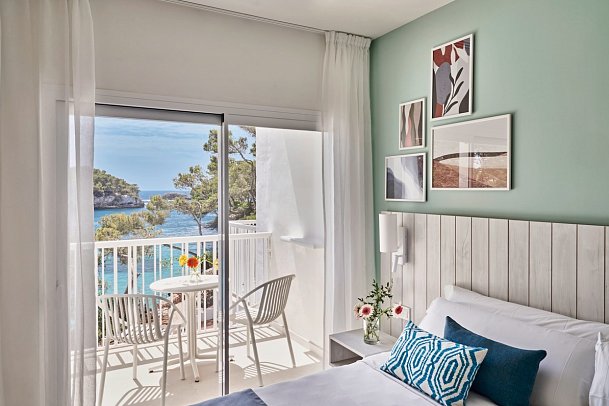 Barceló Ponent Beach - Wohnbeispiel Doppelzimmer Superior seitl. Meerblick (Zimmercodierung DSN)