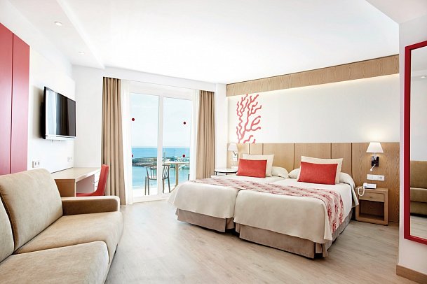 Universal Hotel Perla - Wohnbeispiel Doppelzimmer Superior Meerblick (Zimmercodierung DSM)