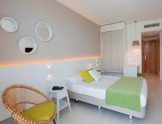 JS Sol de Alcudia - Wohnbeispiel Doppelzimmer (Zimmercodierungen DP2, DP1, DB1, DC1 & DBD)