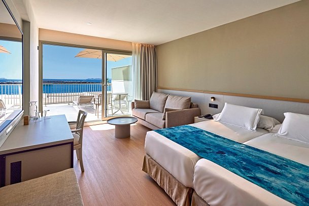 Universal Hotel Romántica - Wohnbeispiel Familienzimmer Meerblick (Zimmercodierung FBM)