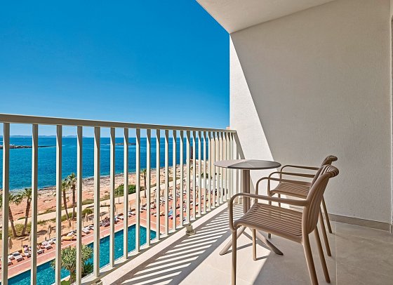 Universal Hotel Romántica - Beispiel Balkon (Zimmercodierung DBD)
