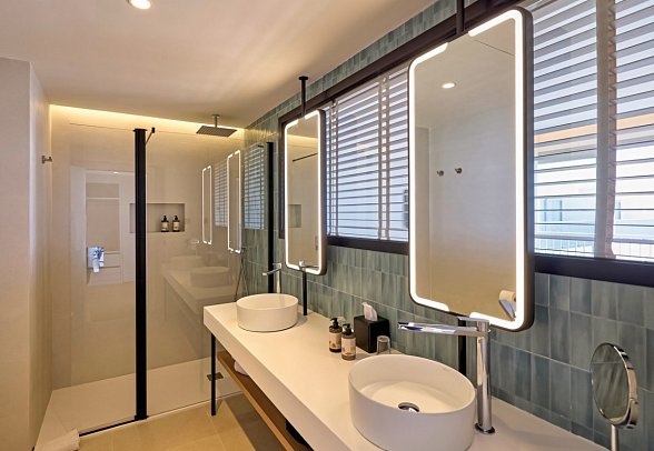 Universal Hotel Romántica - Wohnbeispiel Suite Meerblick (Zimmercodierung WBM)