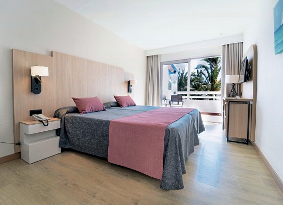 Calimera Fido Gardens - Wohnbeispiel Doppelzimmer (Zimmercodierungen DP1, DB1 & DC1)
