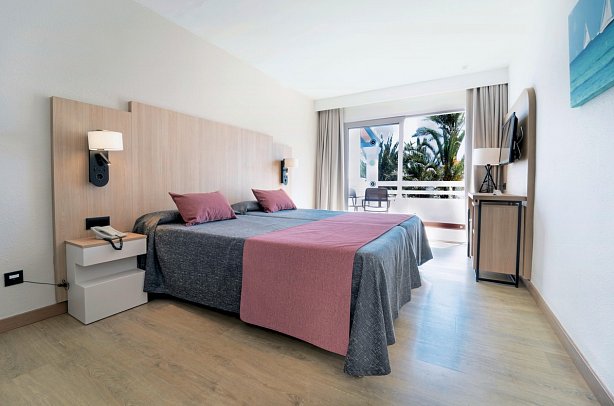 Calimera Fido Gardens - Wohnbeispiel Doppelzimmer (Zimmercodierungen DP1, DB1 & DC1)