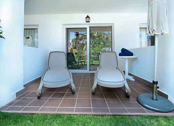 Calimera Fido Gardens - Beispiel Balkon (Zimmercodierung DS1)