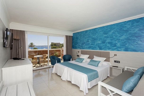 Paguera Beach - Wohnbeispiel Studio Meerblick (Zimmercodierung SBM)