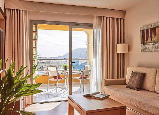 Zafiro Tropic - Wohnbeispiel Suite 1 Schlafzimmer Penthouse (Zimmercodierungen AT1 & AT2)