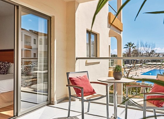 Zafiro Tropic - Wohnbeispiel Suite 2 Schlafzimmer (Zimmercodierungen OB1 & OB2)