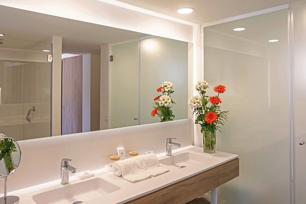 Valentin Somni Hotel & Suites - Beispiel Bad (Zimmercodierung JB1)