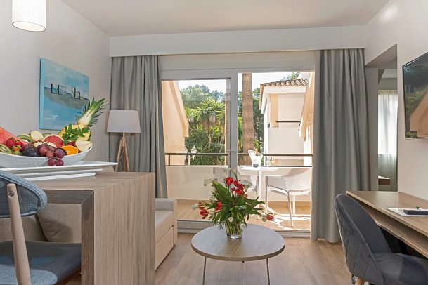 Valentin Somni Hotel & Suites - Wohnbeispiel Juniorsuite Golden (Zimmercodierung JB1)