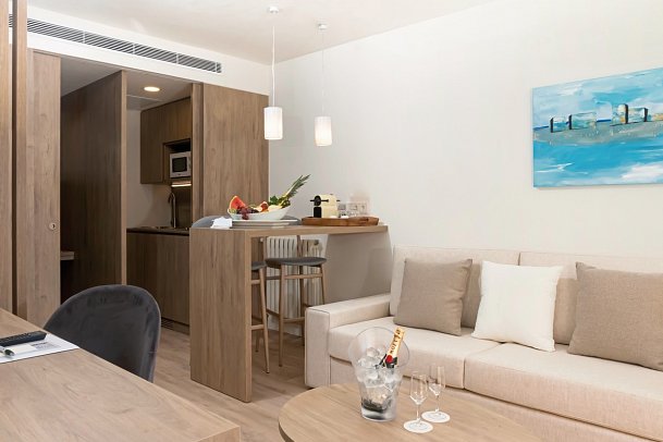 Valentin Somni Hotel & Suites - Wohnbeispiel Juniorsuite Golden (Zimmercodierung JB1)