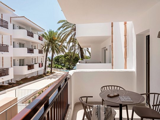 Inturotel Esmeralda Park - Beispiel Balkon (Zimmercodierung WB1)