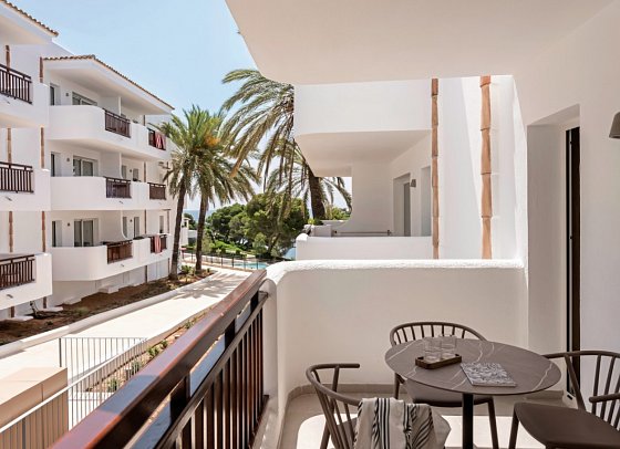 Inturotel Esmeralda Park - Beispiel Balkon (Zimmercodierung WB1)