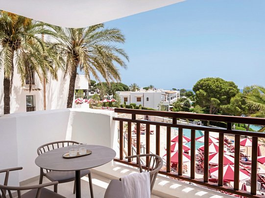 Inturotel Esmeralda Park - Beispiel Balkon (Zimmercodierung WBM)