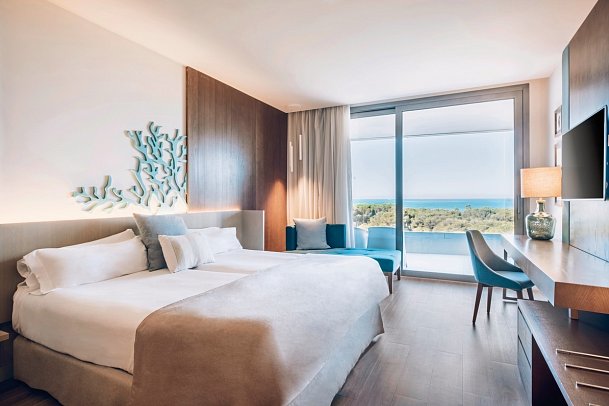 Iberostar Selection Llaut Palma - Wohnbeispiel Doppelzimmer Meerblick (Zimmercodierungen D1M & D2M)