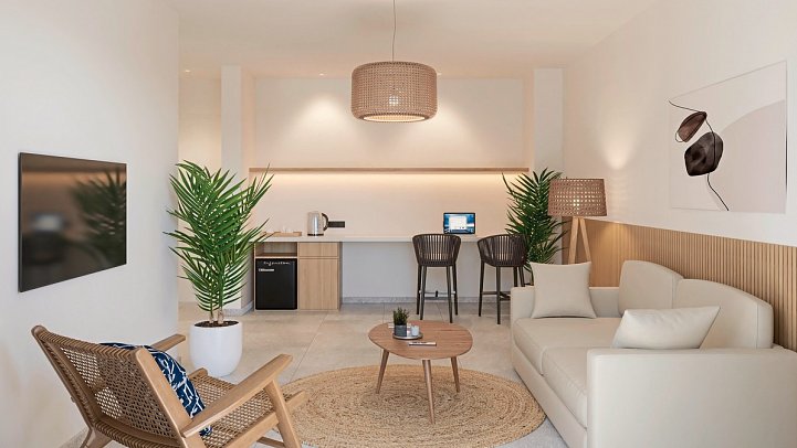 Bahía Pollensa - Wohnbeispiel Suite (Zimmercodierungen W1G & W1P)