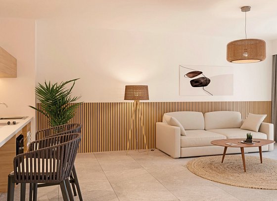 Eu Bahía Pollensa - Wohnbeispiel Apartment-Suite 1 Schlafzimmer Gartenblick (Zimmercodierung A1G)