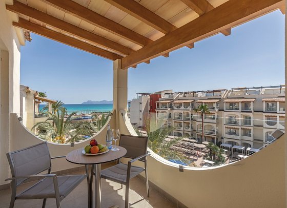 Zafiro Bahía - Beispiel Balkon (Zimmercodierungen AB1, AB2, A1P, A2P, OB1 & OB2)