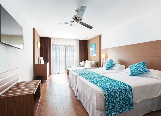 Riu Bravo - Wohnbeispiel Doppelzimmer (Zimmercodierung DB1)