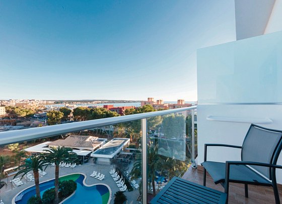 Riu Bravo - Beispiel Balkon Doppelzimmer (Zimmercodierung DB1)