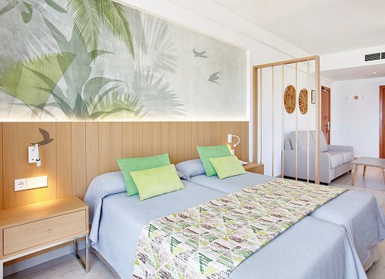 Universal Hotel Castell Royal - Wohnbeispiel Juniorsuite Meerblick (Zimmercodierung JBM)