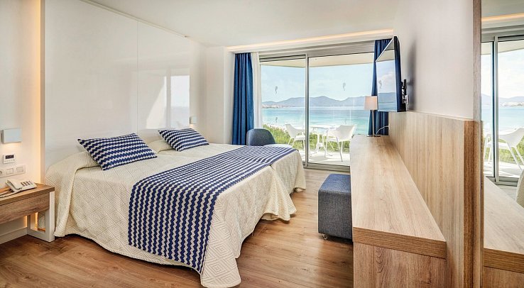Hipotels Bahía Cala Millor - Wohnbeispiel Doppelzimmer Meerblick (Zimmercodierung D1M)