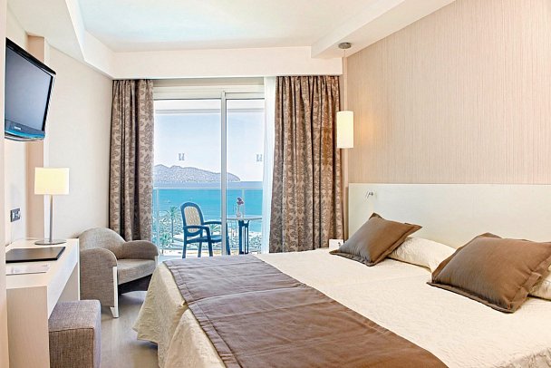 Hipotels Hipocampo - Wohnbeispiel Doppelzimmer (Zimmercodierungen DBN & DBM)