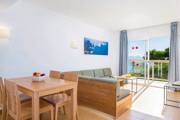 Ses Fotges - Wohnbeispiel Apt. 1 Schlafzimmer (Zimmercodierungen AB1, ABM & ABQ)