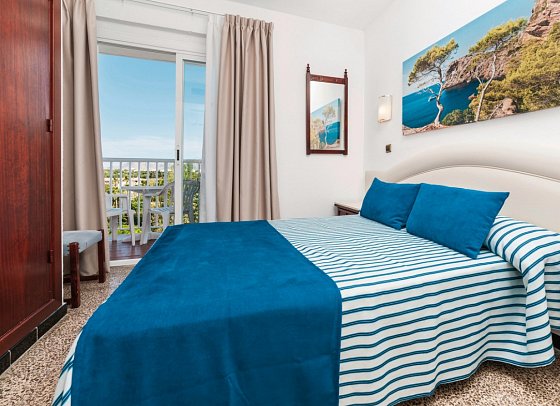 Globales Condes de Alcudia - Wohnbeispiel Doppelzimmer (Zimmercodierungen DP1, DB1 & DB2)