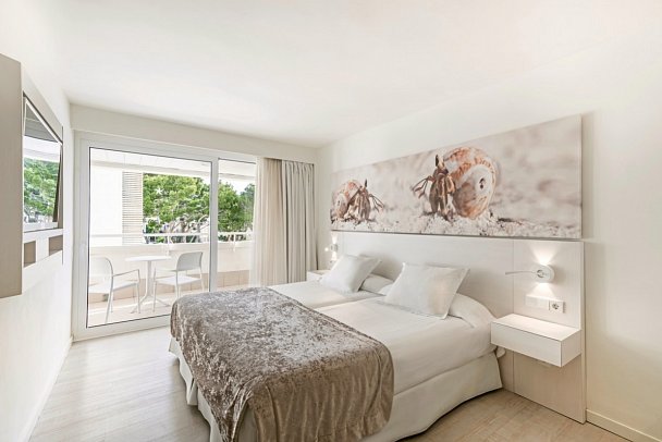 Iberostar Waves Cristina - Wohnbeispiel Doppelzimmer (Zimmercodierungen DB1 & DB2)