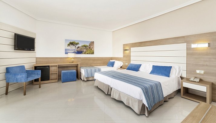 Globales America - Wohnbeispiel Familienzimmer (Zimmercodierung FBM)