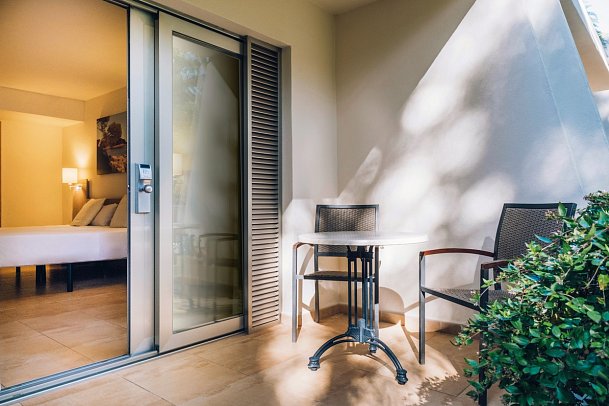 Iberostar Waves Pinos Park - Beispiel Balkon (Zimmercodierungen DB1, DB2, D1G, D2G, D3G, D4G, D1P, D2P, D1M & D2M)