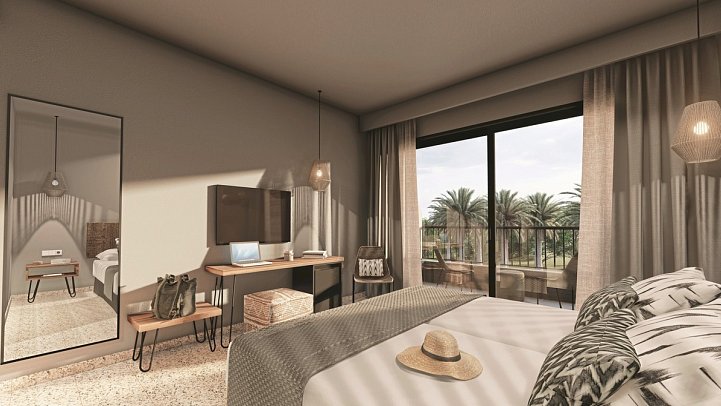 Caramelo Calvia Beach - Wohnbeispiel (Zimmercodierungen DBN & DBM)