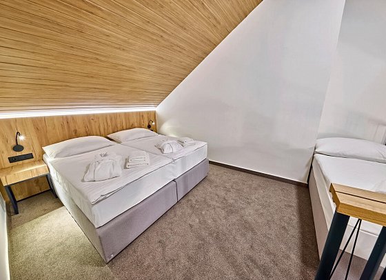 Wellness Hotel Svornost - Wohnbeispiel Maisonette Superior Appartement (Zimmercodierung MS1)