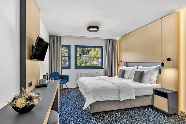 Resort Spindl Hotel & Aquapark - Wohnbeispiel Doppelzimmer Superior (Zimmercodierungen DS3 & DS4)